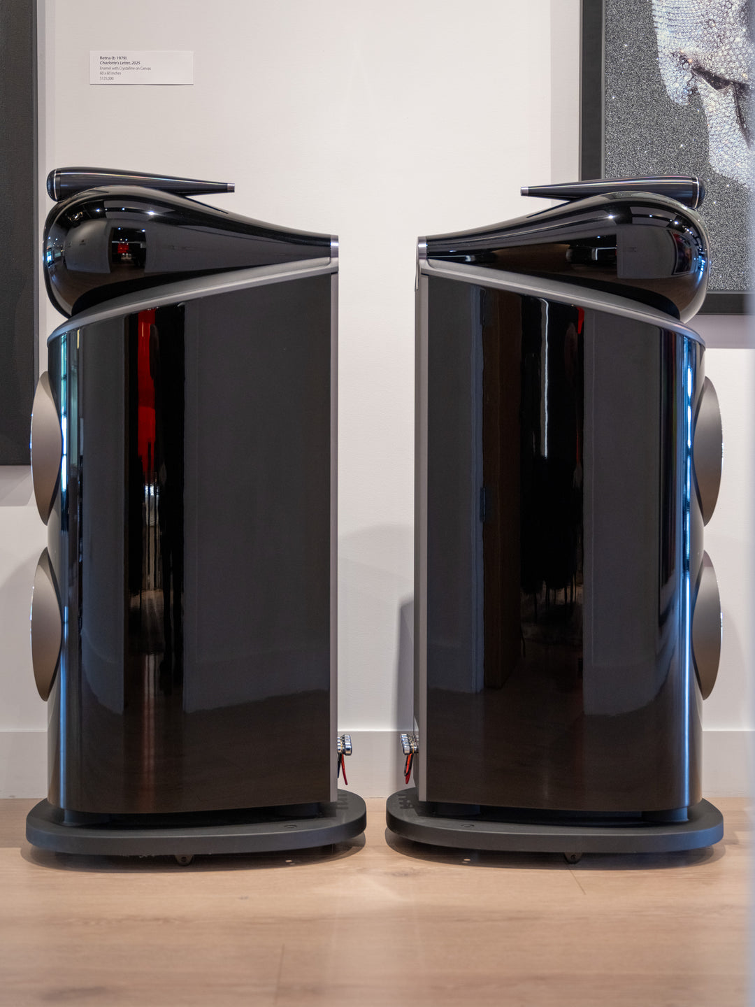 Bowers & Wilkins B&W 801D4 in Gloss Black w Box MINT STORE DEMO