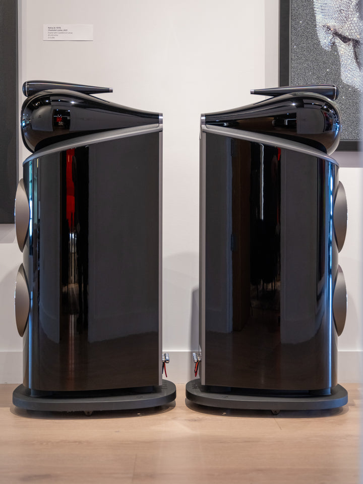 Bowers & Wilkins B&W 801D4 in Gloss Black w Box MINT STORE DEMO