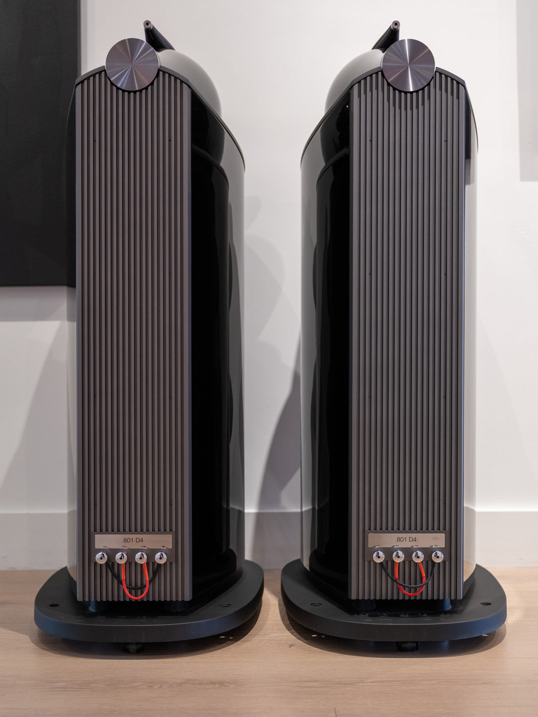 Bowers & Wilkins B&W 801D4 in Gloss Black w Box MINT STORE DEMO