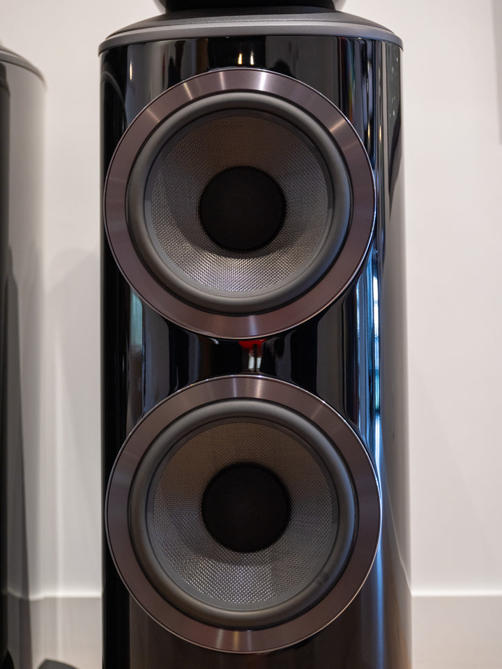 Bowers & Wilkins B&W 801D4 in Gloss Black w Box MINT STORE DEMO