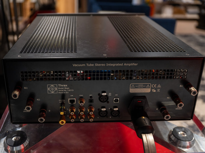Thrax Enyo MkII Signature Vacuum Stereo Integrated Amplifier in Black w Box Serial 116113 VERY GOOD