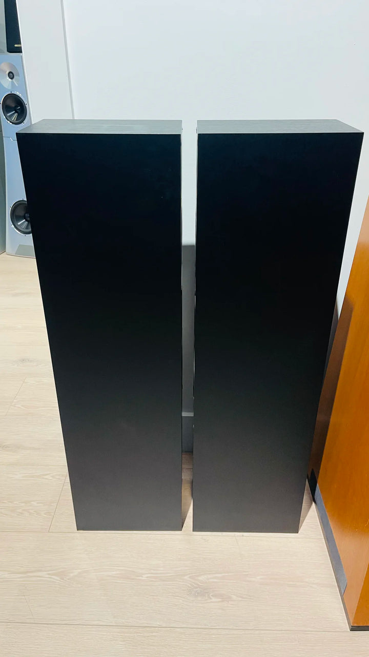 ELAC Uni-Fi 2.0 UF52 Floorstanding Full Range Speaker Pair Black EXCELLENT