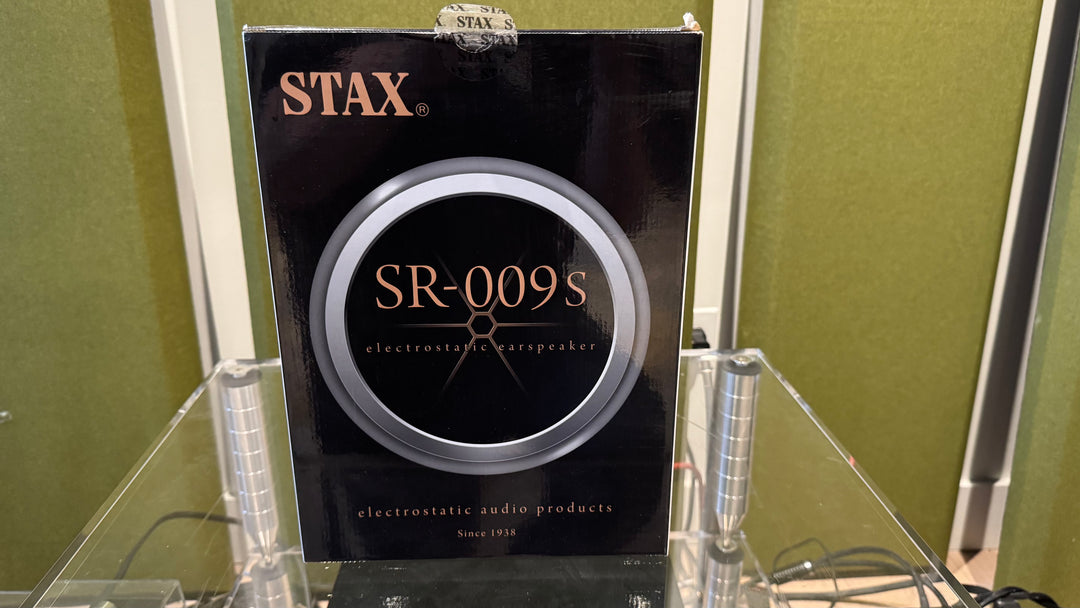 Stax Electrostatic Audio Products SR-009s Wired Over The Ear Headphones EXCELLENT