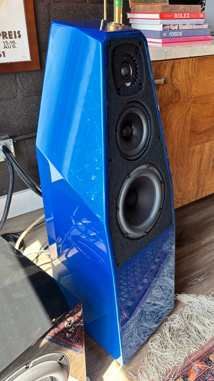 Wilson Audio Sabrina X Full Range Speakers in Blue Corsa EXCELLENT