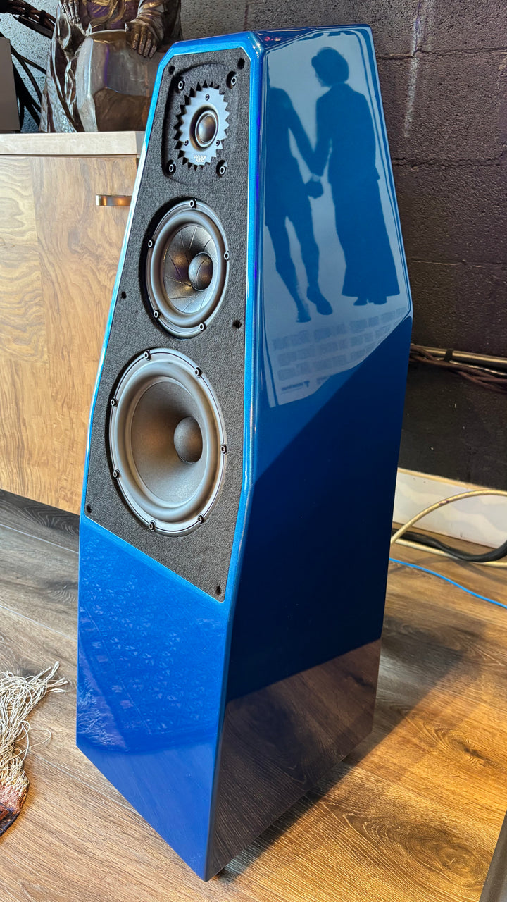 Wilson Audio Sabrina X Full Range Speakers in Blue Corsa EXCELLENT