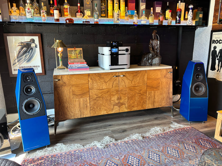 Wilson Audio Sabrina X Full Range Speakers in Blue Corsa EXCELLENT