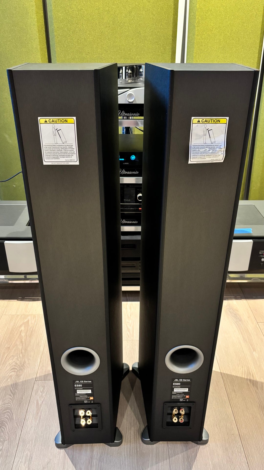 JBL ES80 Full Range Tower Speakers VERY GOOD