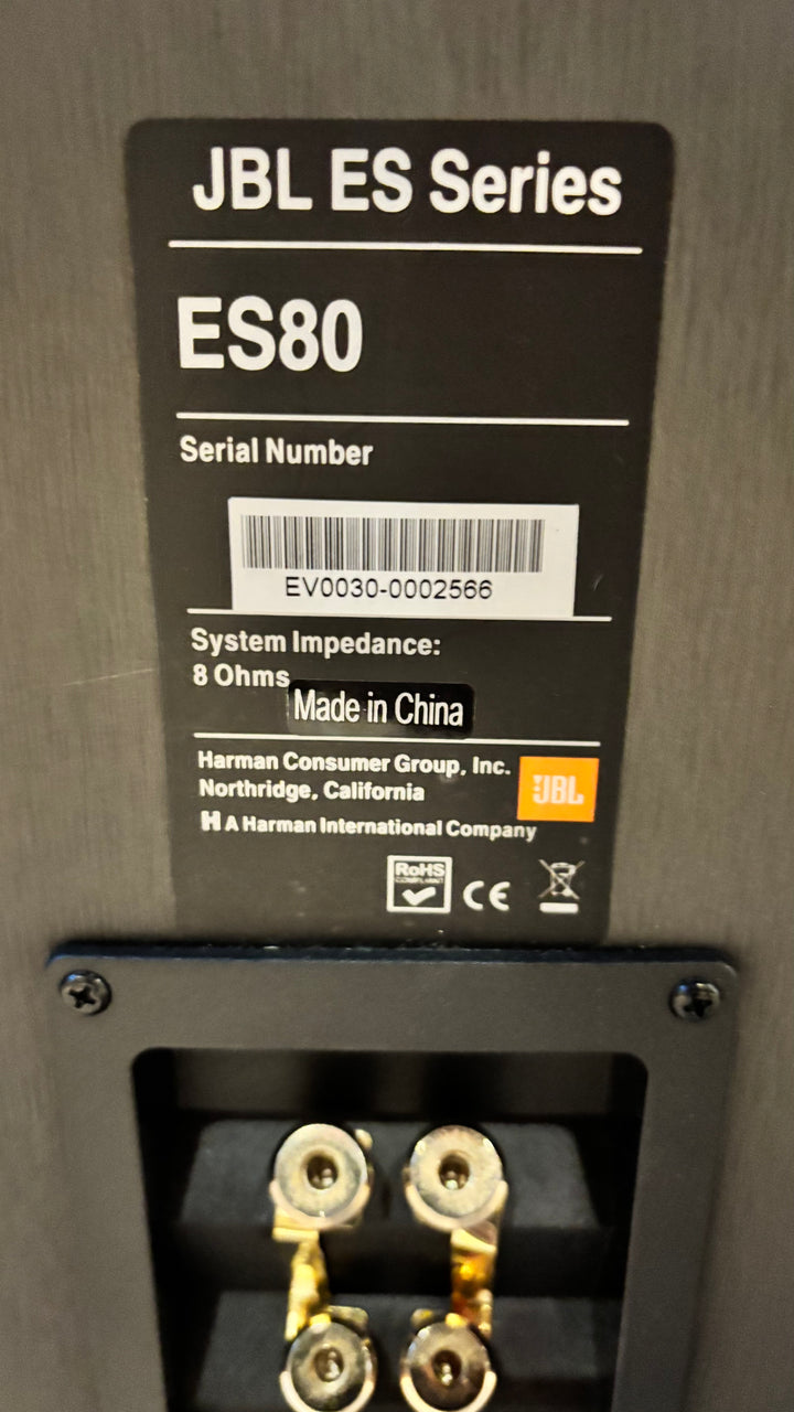 JBL ES80 Full Range Tower Speakers VERY GOOD