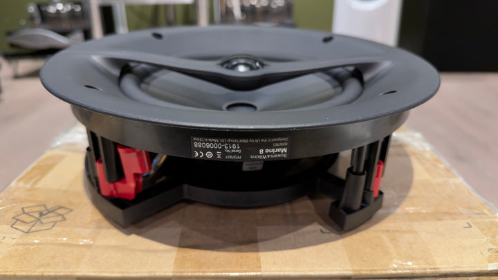 B&W Bowers and Wilkins Marine 8 Single Speaker with Grill EXCELLENT