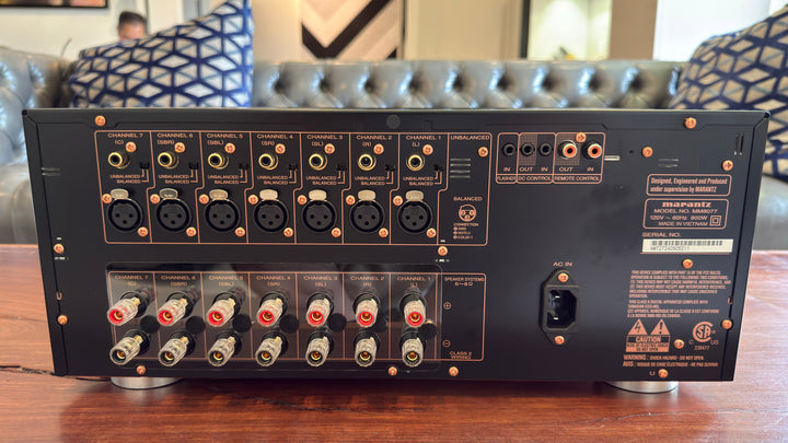Marantz MM8077 7-Channel Power Amplifier Serial AMT27240505211 EXCELLENT