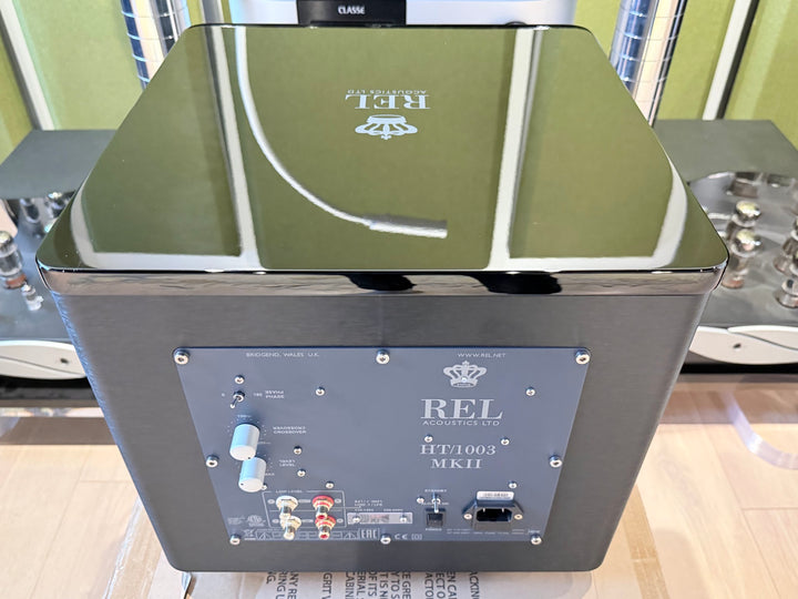 REL Acoustics HT/1003 MKII Subwoofer in Gloss Black w Box EXCELLENT