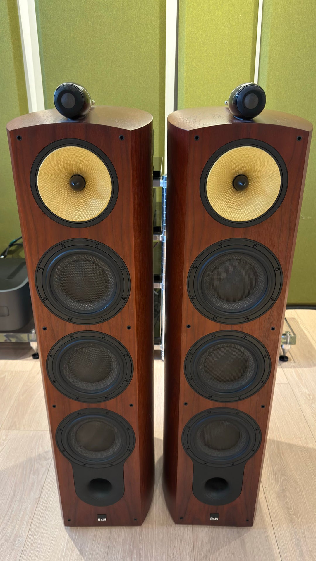 B&W Bowers & Wilkins 803 Full Range Speakers in Cherry Serial 0005983 ...