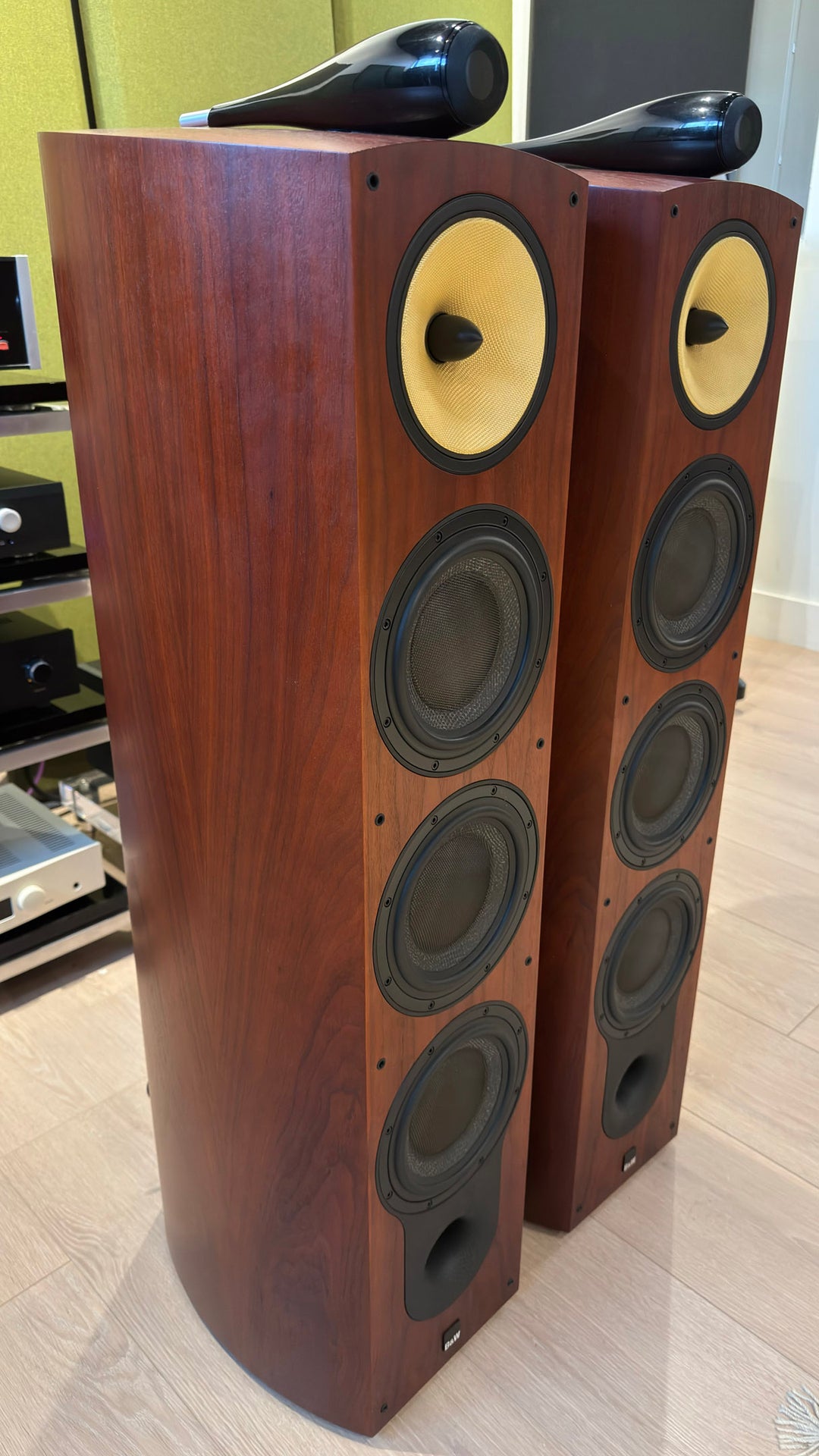 B&W Bowers & Wilkins 803 Full Range Speakers in Cherry Serial 0005983 ...
