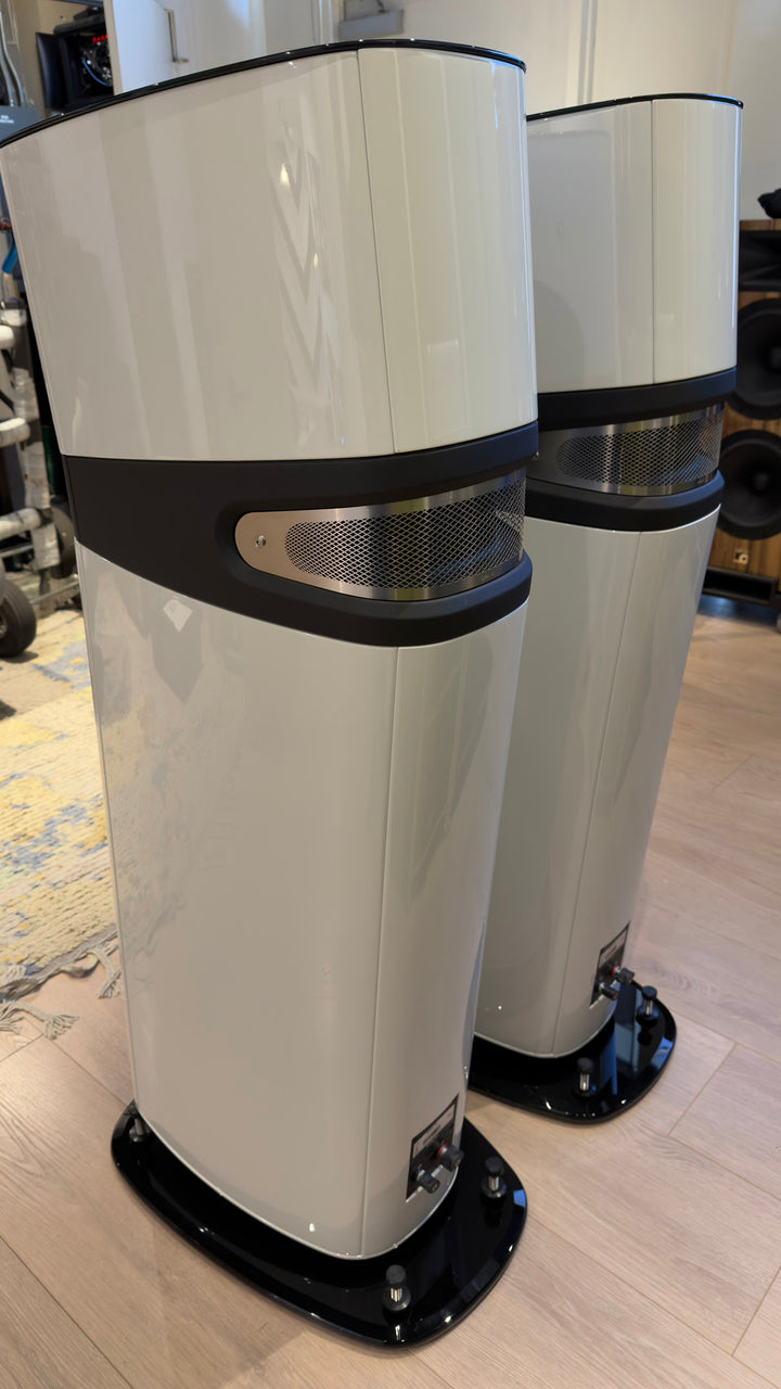 Focal Sopra N3 Full Range Speakers in Gloss White with Grills EXCELLENT