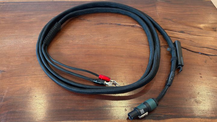 AudioQuest Robin Hood BASS Hi-Level Cable Subwoofer Cables (Set of 2) with Neutrik Speakon Connector 3.0M EXCELLENT