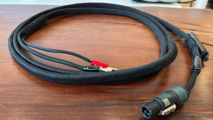 AudioQuest Robin Hood BASS Hi-Level Cable Subwoofer Cables (Set of 2) with Neutrik Speakon Connector 3.0M EXCELLENT