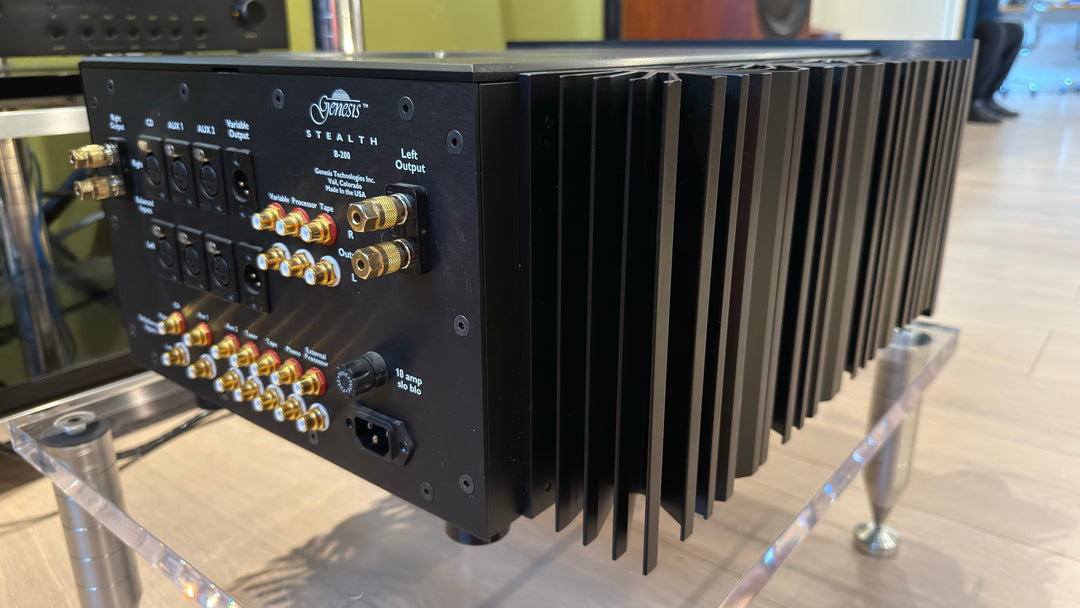 Genesis Stealth B-200 Integrated Power Amplifier in Black EXCELLENT