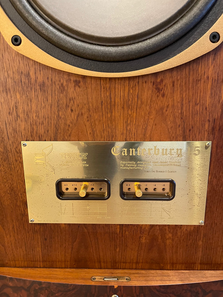 Tannoy Canterbury 15 Full Range Speakers EXCELLENT