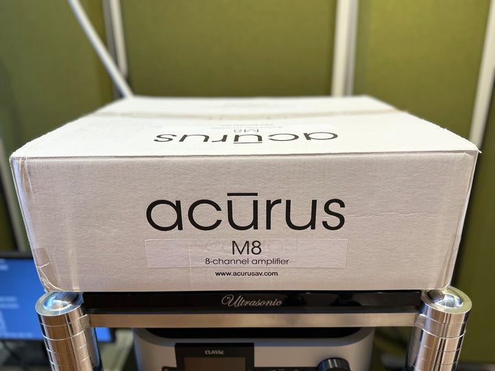 Acurus M8 8-Channel Amplifier in Black w Box EXCELLENT