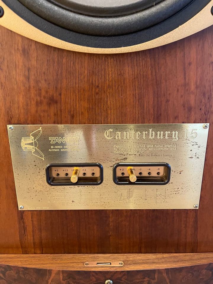 Tannoy Canterbury 15 Full Range Speakers EXCELLENT