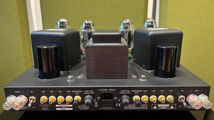 Cary Audio SLI-100 Vacuum Tube Integrated Amplifier in Silver EXCELLENT