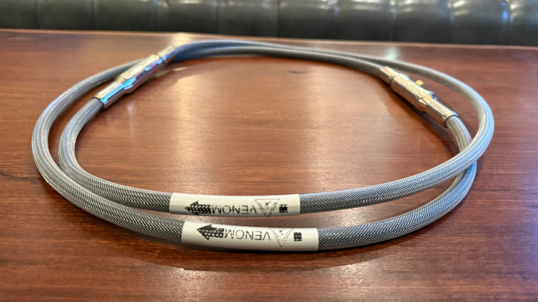 Shunyata Research 1M Venom XLR Pair Balanced Interconnect Cable EXCELLENT