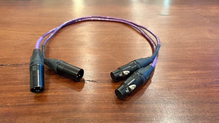 Nordost Purple Flare XLR Pair 0.7m Balanced Interconnect Cables EXCELLENT