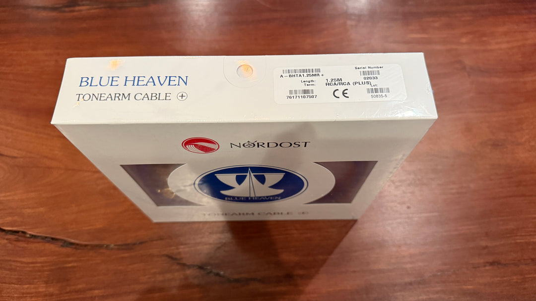 Nordost Blue Heaven Tonearm Plus Cable 1.25M NEW IN BOX