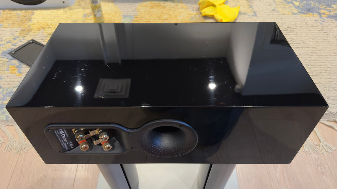 B&W Bowers & Wilkins CM Centre Center Channel Speaker Gloss Black EXCELLENT