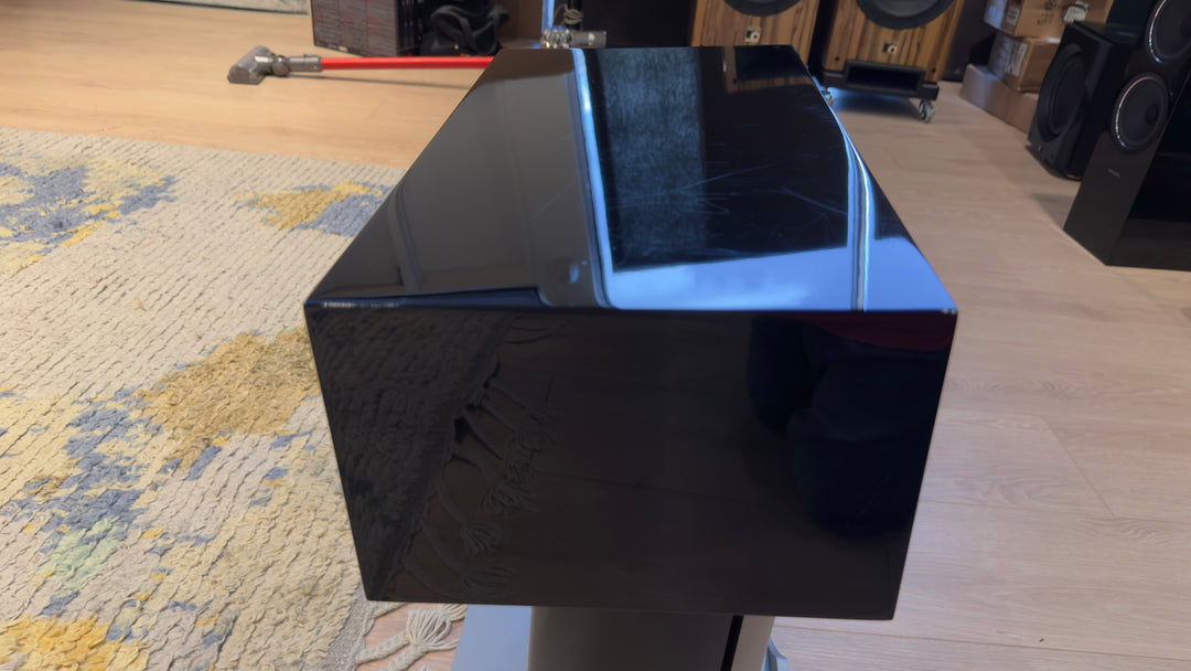 B&W Bowers & Wilkins CM Centre Center Channel Speaker Gloss Black EXCELLENT