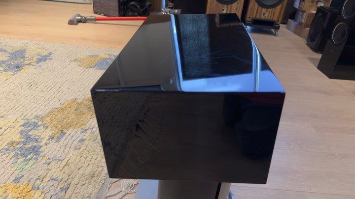 B&W Bowers & Wilkins CM Centre Center Channel Speaker Gloss Black EXCELLENT