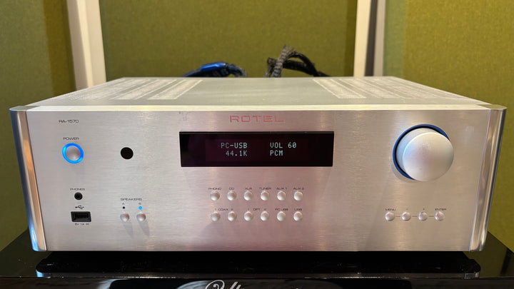Rotel RA-1570 Integrated Amplifier in Silver EXCELLENT
