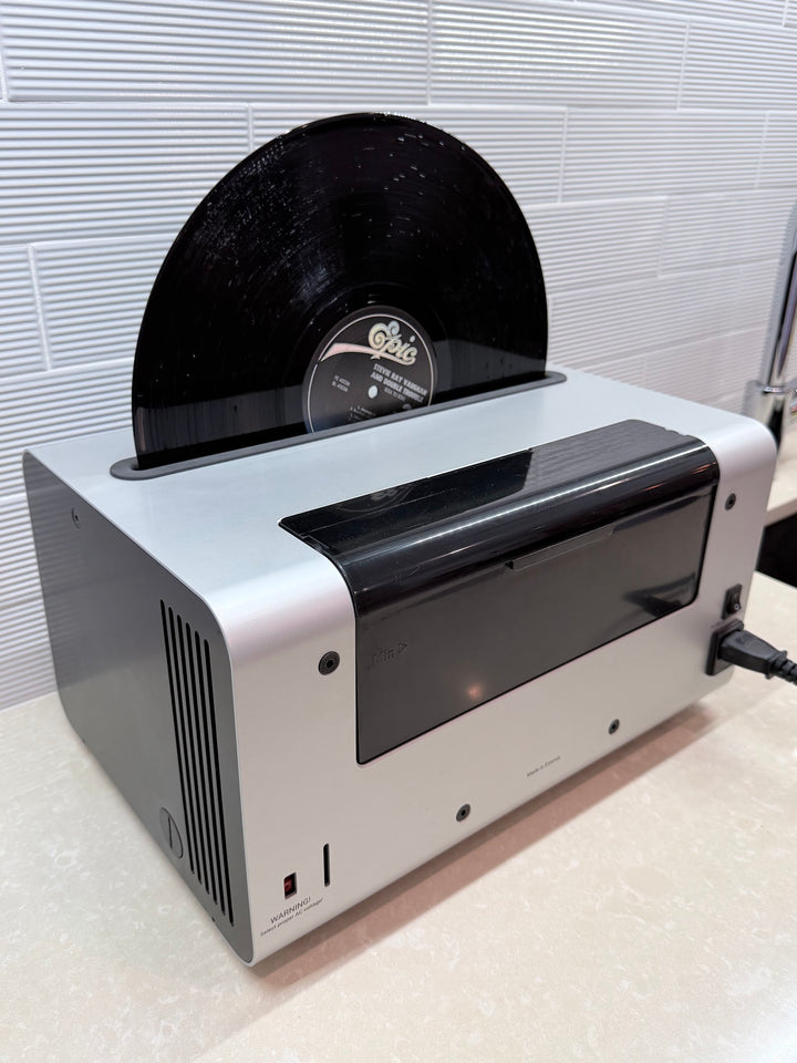Degritter Mark I Ultrasonic Record LP Cleaner in Silver w Box EXCELLENT