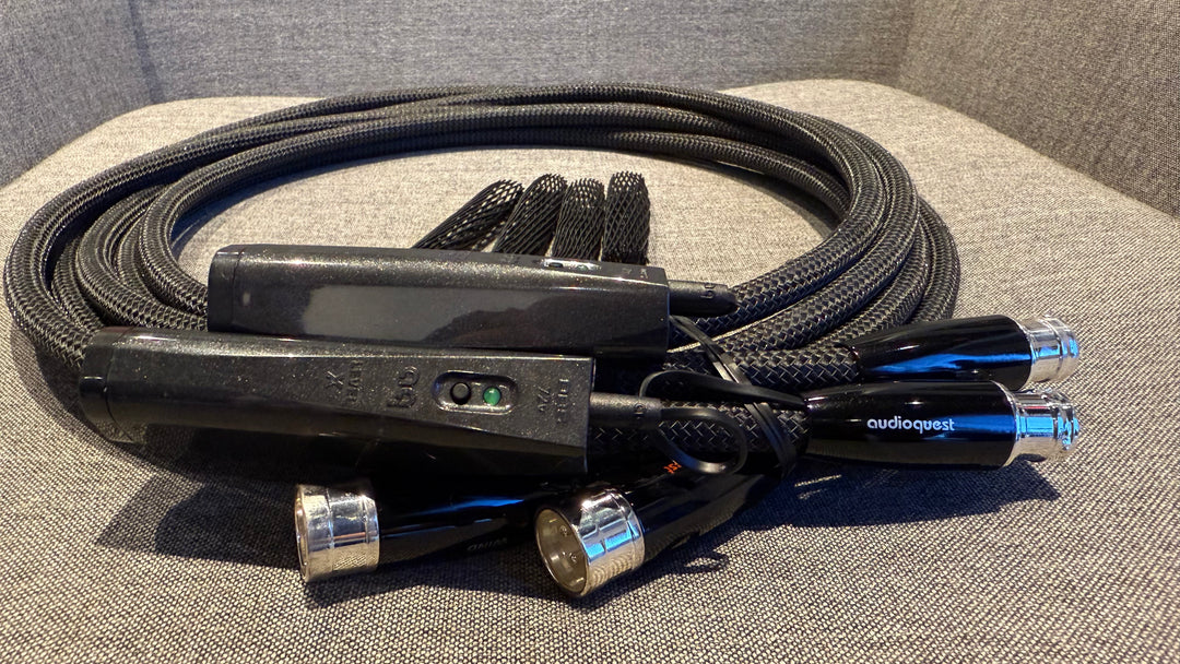 Audioquest Wind XLR 2.5M Interconnect Cables EXCELLENT – 3mA Audioquest Wind XLR 2.5M Interconnect Cables EXCELLENT – 3mA