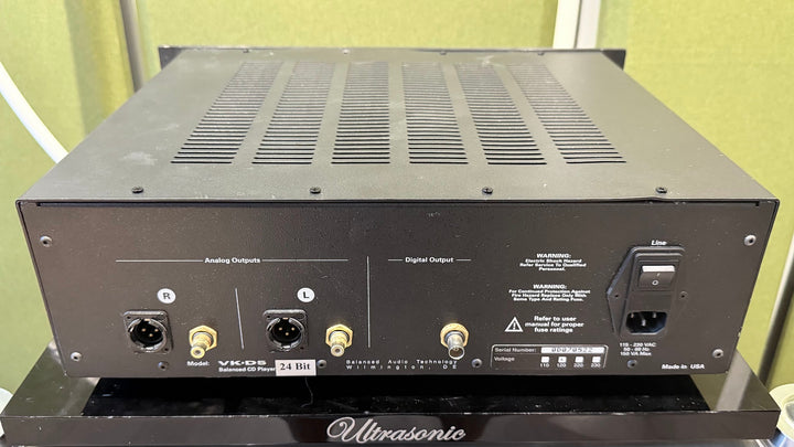 Balanced Audio Technology VK-D5 6 Tube CD Player in Black VERY GOOD