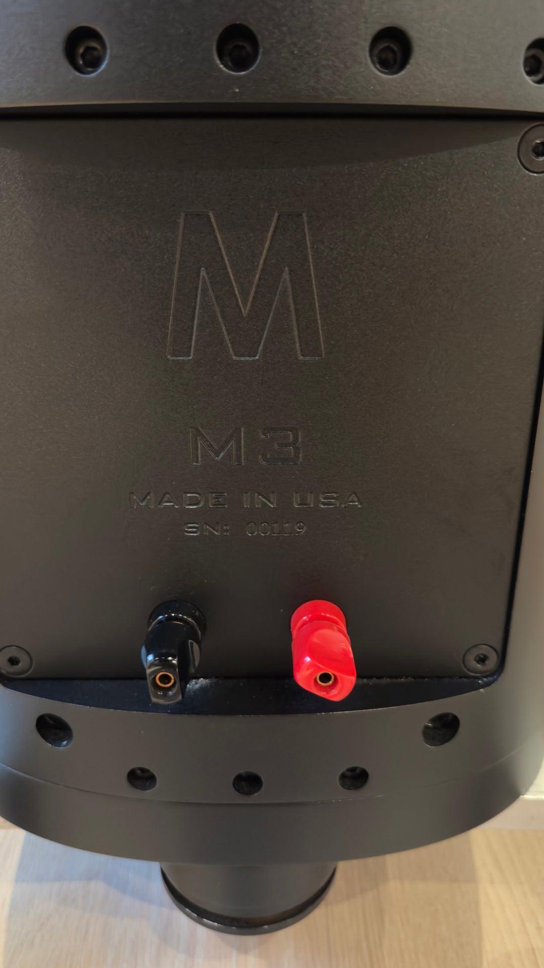 Magico M3 Full Range Speakers in Black EXCELLENT