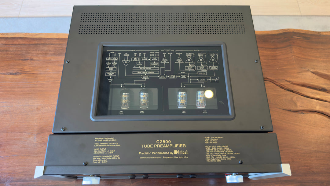 McIntosh C2800 Tube Preamplifier with Remote & Box EXCELLENT