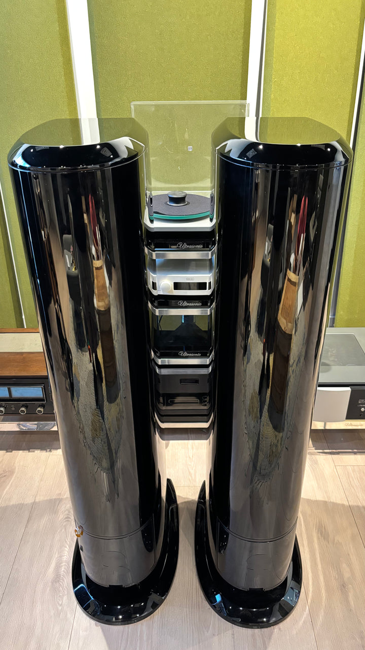 Revel Ultima Salon 2 Salon2 Full Range Speakers in Gloss Black EXCELLENT