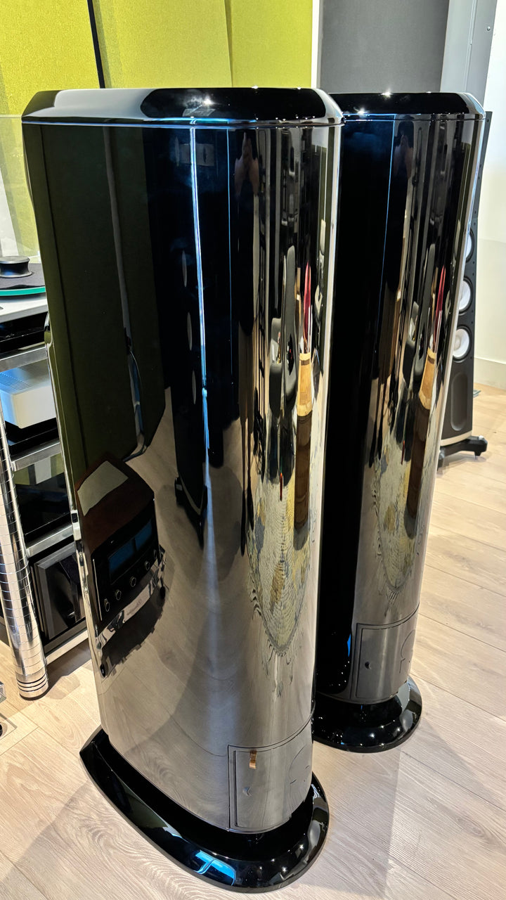 Revel Ultima Salon 2 Salon2 Full Range Speakers in Gloss Black EXCELLENT