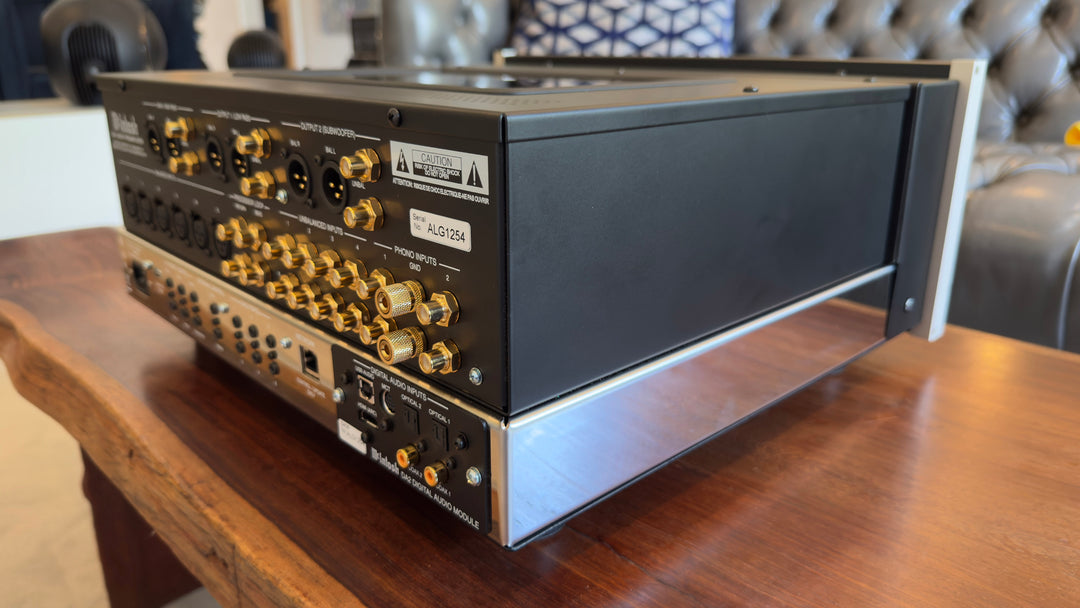 McIntosh C55 2-Channel Solid State Preamplifier with Box & Remote Serial ALG1254 EXCELLENT