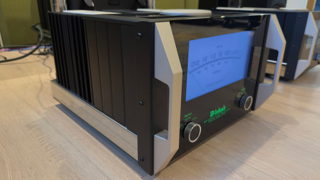 McIntosh MC1.25KW 1-Channel Solid State Amplifier Monoblock Pair with Boxes MINT