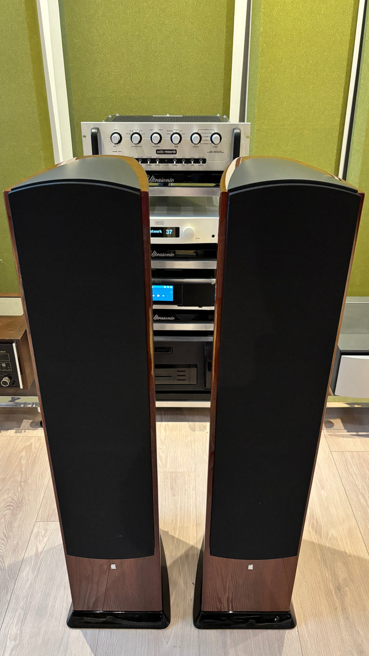 Revel Performa3 F206 3-Way Floorstanding Full-Range Tower Speakers in Walnut Gloss EXCELLENT