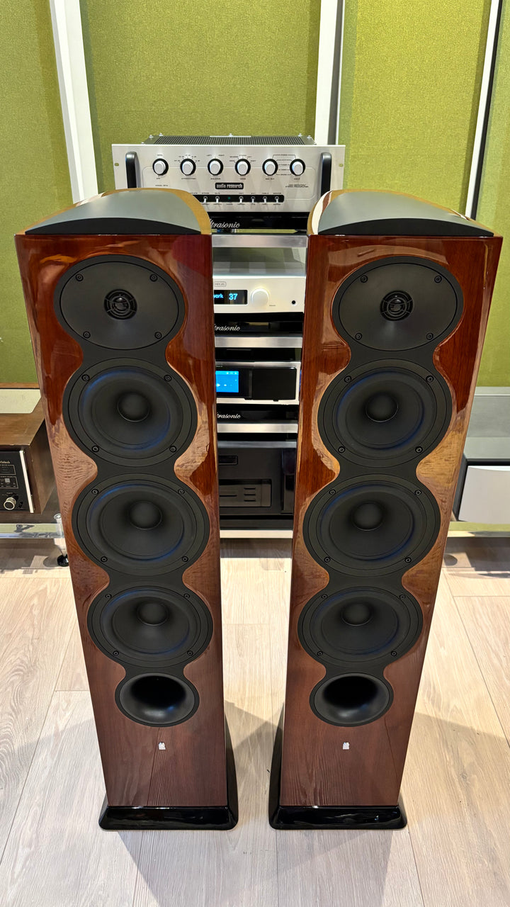 Revel Performa3 F206 3-Way Floorstanding Full-Range Tower Speakers in Walnut Gloss EXCELLENT
