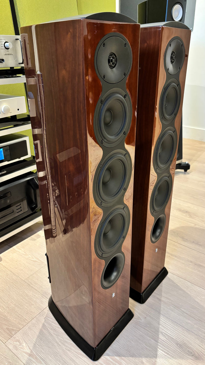 Revel Performa3 F206 3-Way Floorstanding Full-Range Tower Speakers in Walnut Gloss EXCELLENT