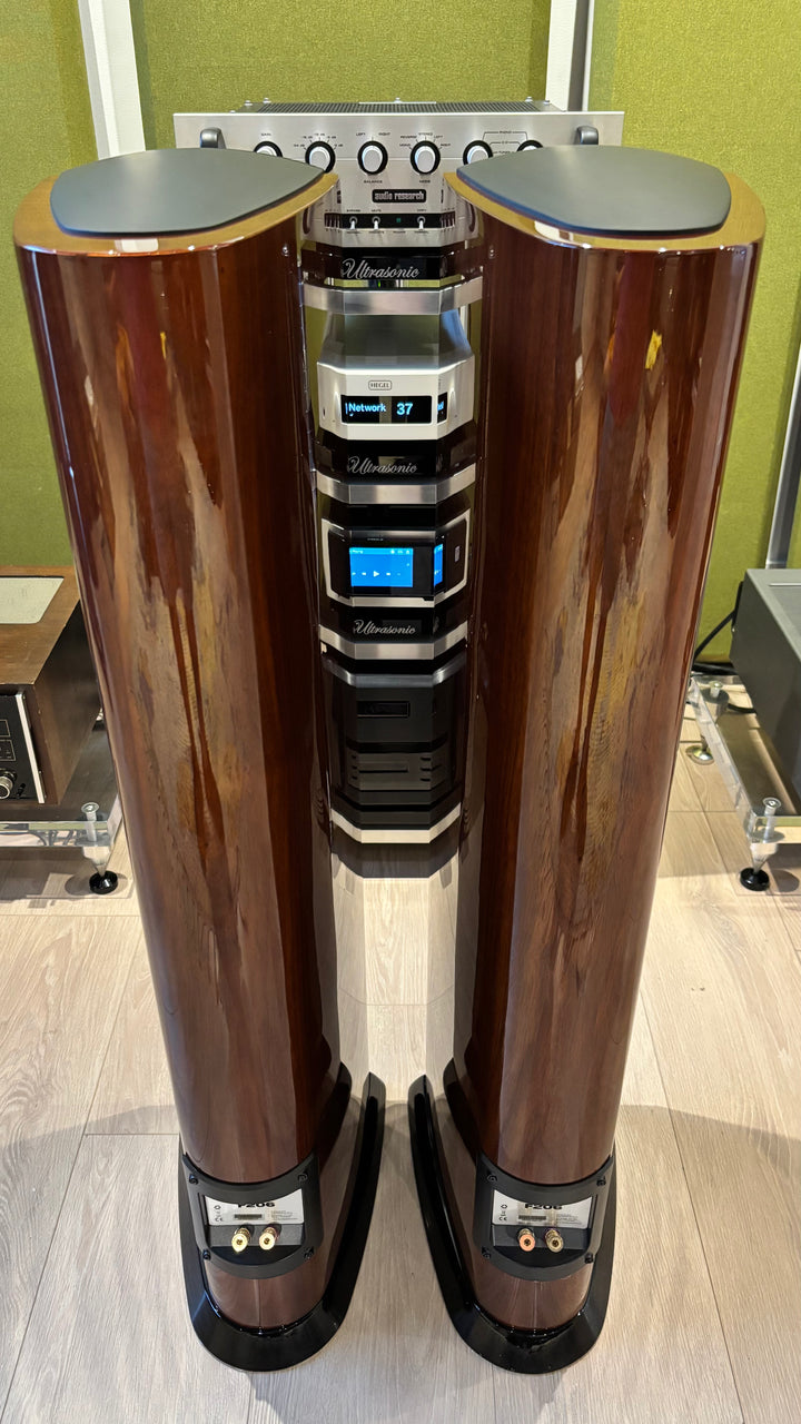 Revel Performa3 F206 3-Way Floorstanding Full-Range Tower Speakers in Walnut Gloss EXCELLENT