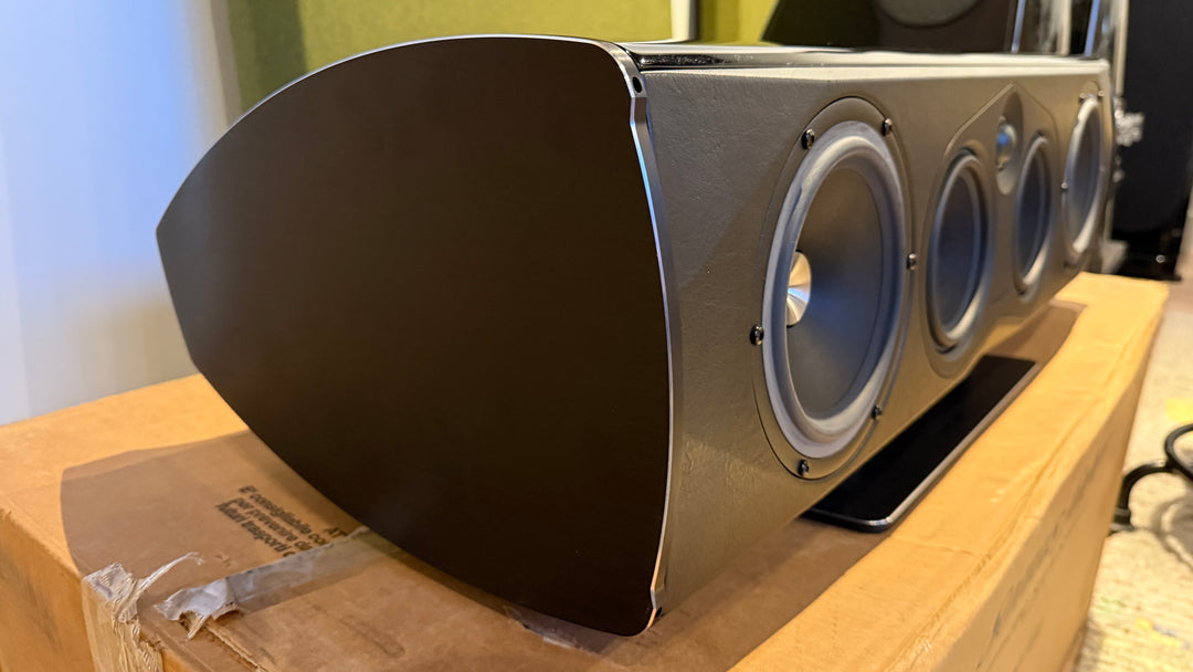 Sonus Faber Homage Vox Center Channel Home Theater Speaker in Gloss Black