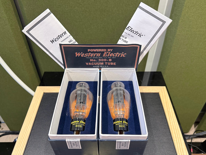 Western Electric 300B Vacuum Tubes NOS Matched Pair Tested Spec. 87/58 86/58 SN-0752/0813