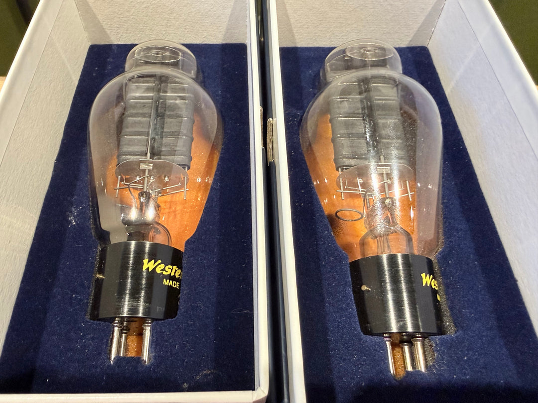 Western Electric 300B Vacuum Tubes NOS Matched Pair Tested Spec. 87/58 86/58 SN-0752/0813
