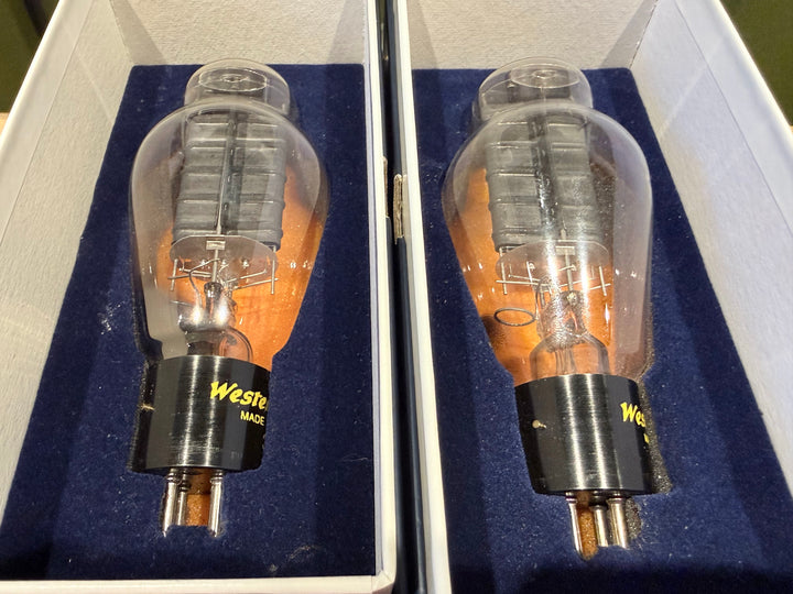 Western Electric 300B Vacuum Tubes NOS Matched Pair Tested Spec. 87/58 86/58 SN-0752/0813