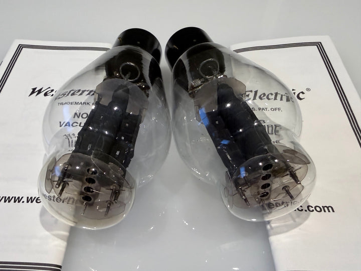 Western Electric 300B Vacuum Tubes NOS Matched Pair Tested Spec. 87/58 86/58 SN-0752/0813